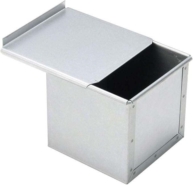 Tiger Crown 1-Loaf Pan with Lid – Perfect for Square Rye and Artisan Breads
