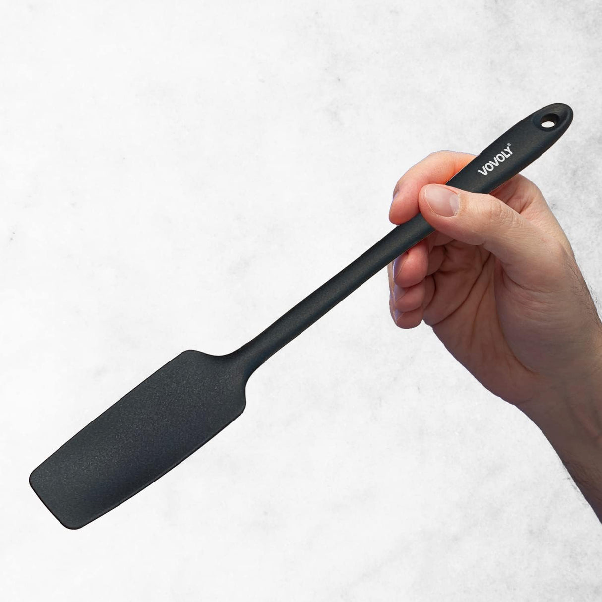 Heat-Resistant Silicone Jar Spatulas