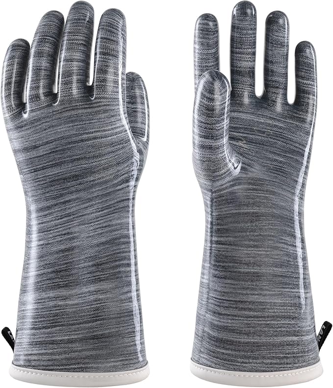 LANON Liquid Silicone Oven Gloves – Heat-Resistant Gloves for Baking
