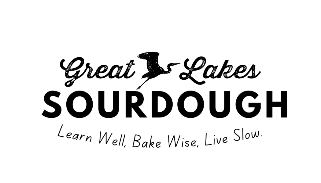 Great Lakes Sourdough logo with tag line