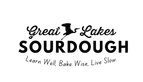 Great Lakes Sourdough logo with tag line