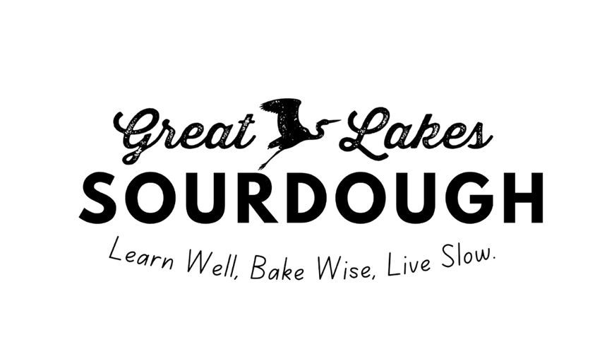 Great Lakes Sourdough logo with tag line