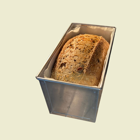 Red Fife bakes in bread tin